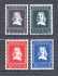 Image of  Nederland NVPH 578-81 postfris (scan B)