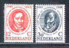 Image of  Netherlands NVPH 743-44 hinged (scan A)