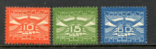 Image of  Netherlands NVPH Airmail 1-3 MNH (scan D)