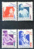 Image of  Netherlands NVPH 90-93 syncopated MNH (scan A)_
