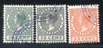 Image of  Netherlands NVPH 136-38 used (scan A)
