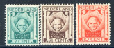 Image of  Nederland NVPH 141-43 ongebruikt (scan B)