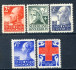 Image of  Netherlands NVPH 203-07 hinged (scan A)