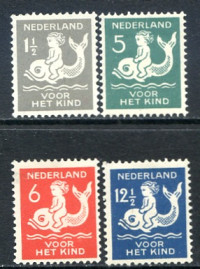 Afbeelding bij Netherlands NVPH 225-28 MNH (scan C)