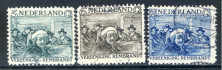 Image of  Netherlands NVPH 229-31 used (scan A)