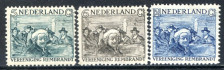 Image of  Netherlands NVPH 229-31 hinged (scan A)