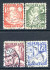 Image of  Netherlands NVPH 232-35 used (scan B)