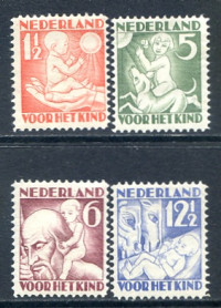 Afbeelding bij Nederland NVPH 232-35 ongebruikt (scan B)