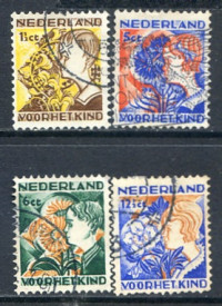 Afbeelding bij Nederland NVPH 248-51 gebruikt (scan B)