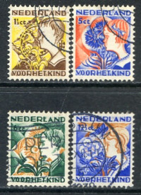 Afbeelding bij Netherlands NVPH 248-51 used (scan C)