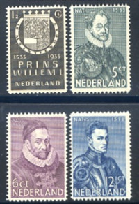 Afbeelding bij Nederland NVPH 252-55 postfris (scan C)