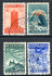 Image of  Netherlands NVPH 257-60 used (scan B)