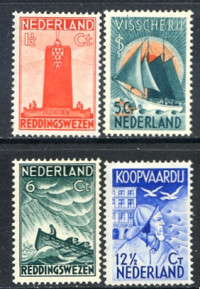 Afbeelding bij Nederland NVPH 257-60 postfris (scan D)