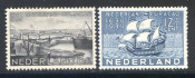 Image of  Netherlands NVPH 267-68 hinged (scan B)