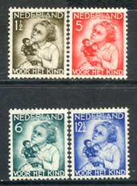 Afbeelding bij Netherlands NVPH 270-73 hinged (scan C)