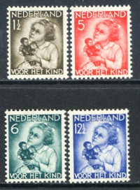 Afbeelding bij Netherlands NVPH 270-73 MNH (scan C)