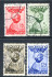 Image of  Netherlands NVPH 279-82 used (scan A)
