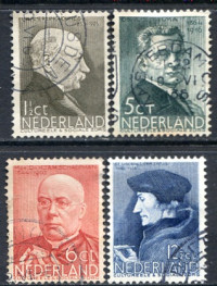 Afbeelding bij Nederland NVPH 283-86 gebruikt (scan B)