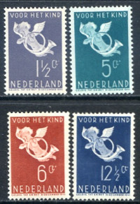 Afbeelding bij Netherlands NVPH 289-92 MNH (scan C)