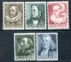 Image of  Netherlands NVPH 305-09 hinged (scan A)