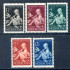 Image of  Netherlands NVPH 313-17 hinged (scan A)