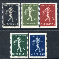 Afbeelding bij Netherlands NVPH 327-31 MNH (scan B)