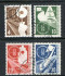Image of  Germany Mi 167-70 used (scan A)