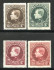 Image of  Belgium OBP 289-92 hinged (scan A)