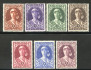 Image of  Belgium OBP 326-32 hinged (scan A)