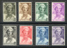 Image of  Belgium OBP 411-18 MNH (scan A)