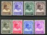 Image of  Belgium OBP 438-45 + 446 MNH (scan A)