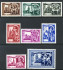 Image of  Belgium OBP 631-38 MNH (scan A)