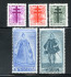 Image of  Belgium OBP 787-91 MNH (scan A)