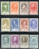 Image of  Belgium OBP 880-91 MNH (scan A)