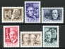 Image of  Belgium OBP 973-78 MNH (scan A)