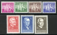 Image of  Belgium OBP 979-85 MNH (scan A)