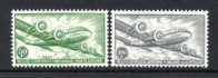 Image of  Belgium OBP Airmail 10A-11A MNH (scan A)
