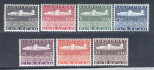Image of  Curaçao NVPH Airmail 82-88 hinged (scan A) 