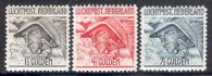 Image of  Netherlands NVPH Airmail 6-8 MNH (scan D)