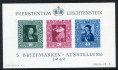 Afbeelding bij: Liechtenstein Mi Blok 5 postfris (scan A)