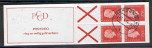 Afbeelding bij: Nederland NVPH Postzegelboekje 9eF gestempled (scan A)