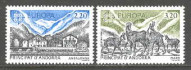 Afbeelding bij: Ver. Europa 1986 - Andorra Fr Mi 369-70 postfris ( A)