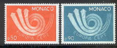 Afbeelding bij: Ver. Europa 1973 - Monaco Mi 1073-74 postfris (A)