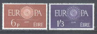 Afbeelding bij: Ver. Europa 1960 - Ierland Mi 146-47 postfris (A)