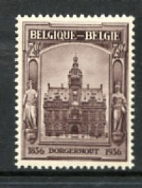 Afbeelding bij Belgie OBP 436 postfris uit blok 5  (scan A)
