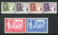 Image of  Belgium OBP 955-60 MNH (scan A)