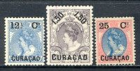 Afbeelding bij Curaçao NVPH 26-28 hinged (scan A)