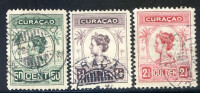 Afbeelding bij Curaçao NVPH 68-70 gebruikt (scan B)