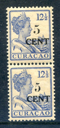 Afbeelding bij Curaçao NVPH 74b postfris (scan B)