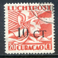 Afbeelding bij Curaçao NVPH Airmail 17 used (scan A)